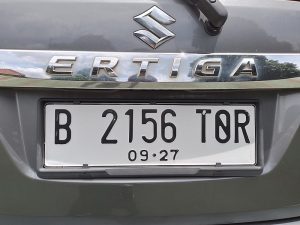 plat nomor Indonesia