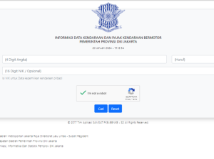 Cek Pajak Motor Online Jakarta