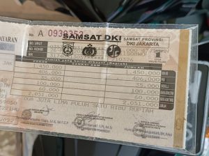 biaya pajak motor 5 tahunan dan ganti plat