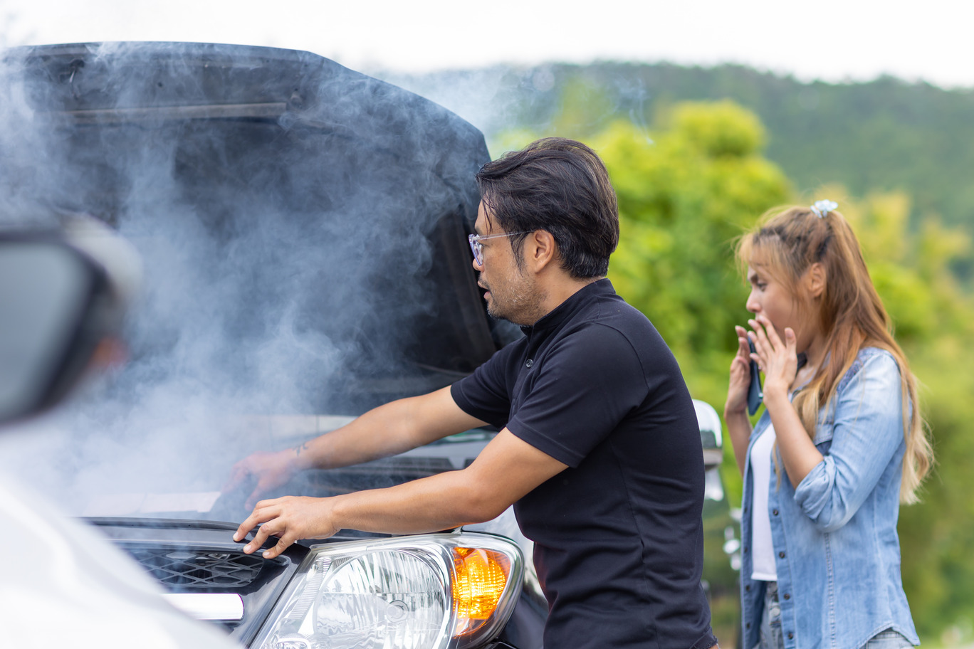 penyebab mobil mogok saat mesin panas