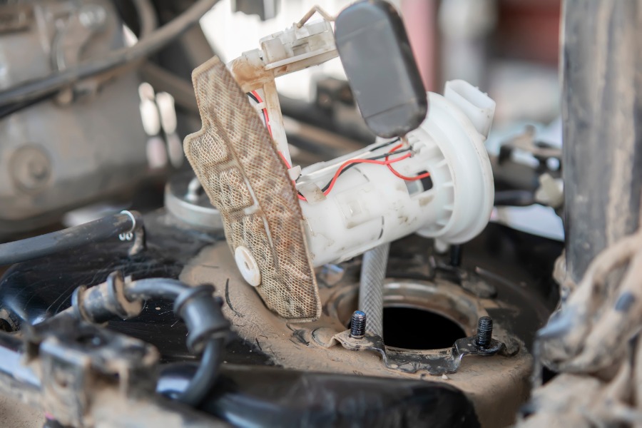 ciri ciri fuel pump motor rusak