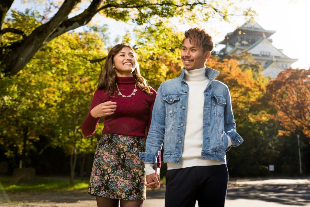 rekomendasi outfit musim gugur di jepang