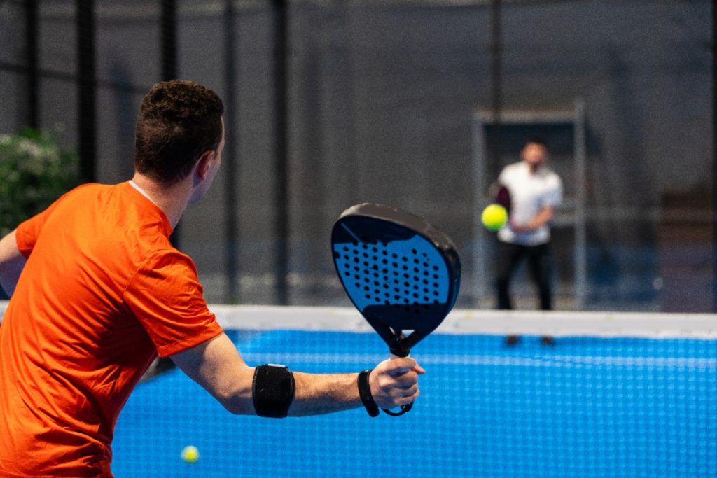 ukuran lapangan padel