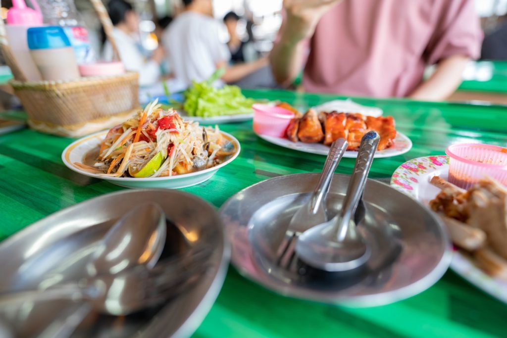 tempat street food thailand