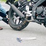 penyebab ban motor benjol